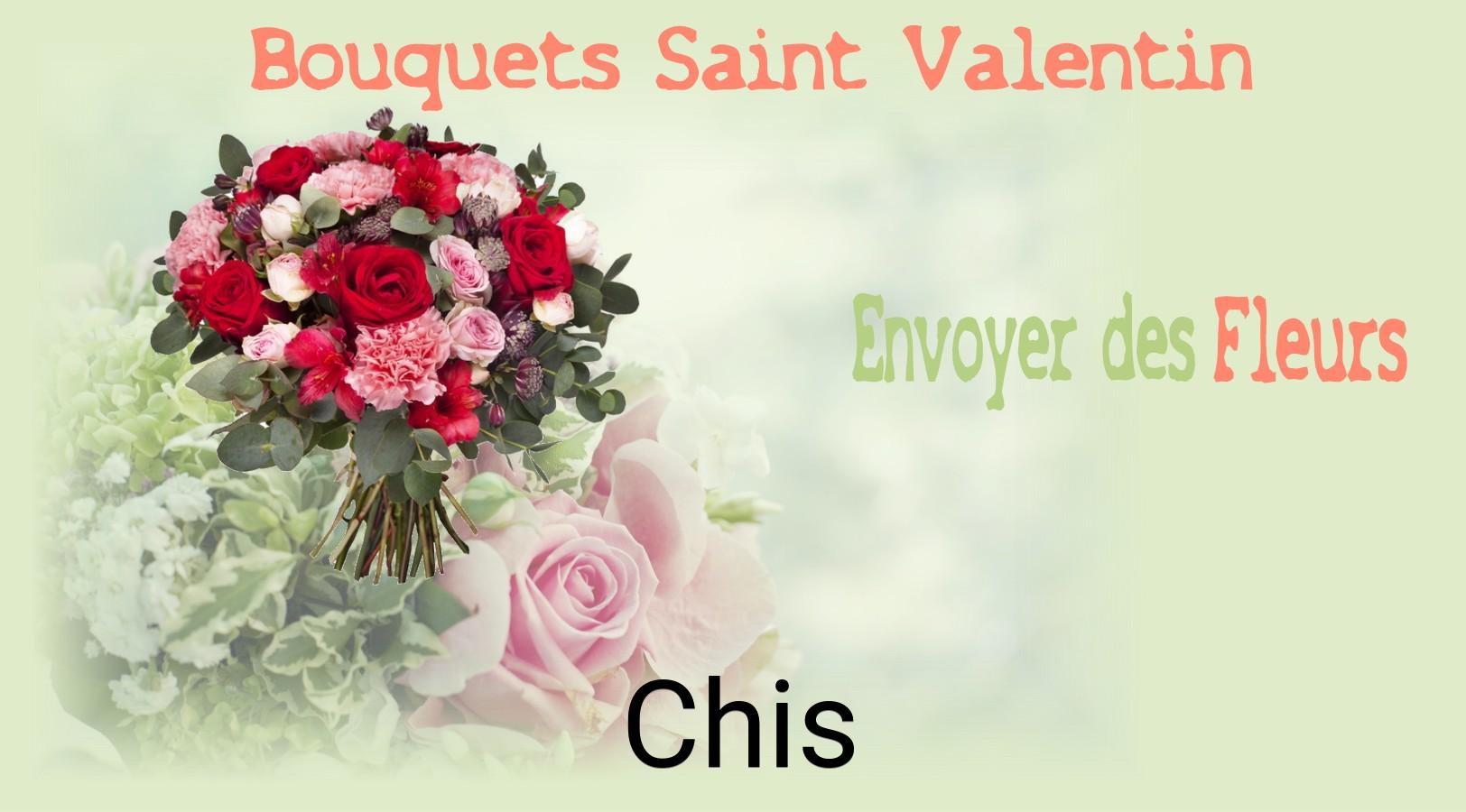 Roses de Saint-Valentin livrées à Chis